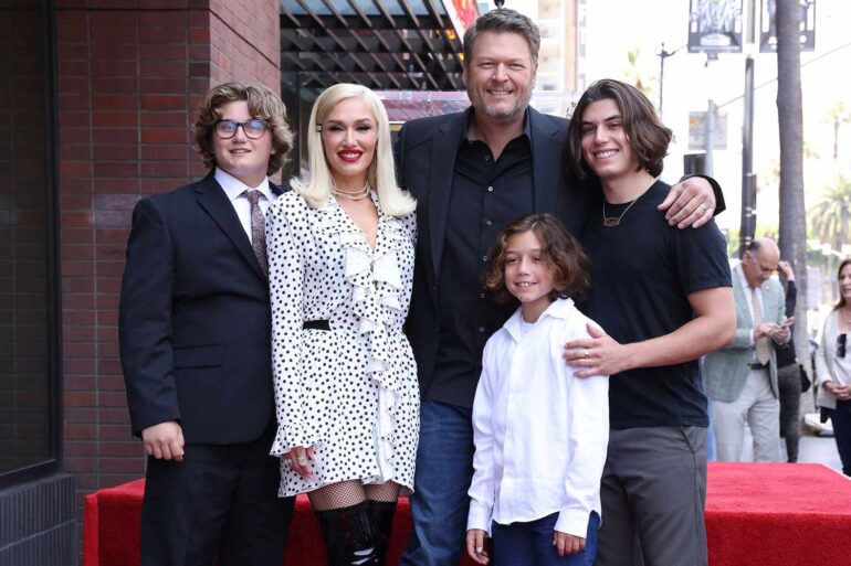 Gwen Stefani and Blake Shelton Share Heartwarming Holiday Card Featuring Their Sons