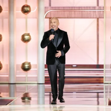 Jo Koy addresses the trending Taylor Swift incident at the Golden Globes.