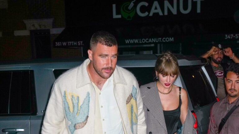 Taylor Swift and Travis Kelce Spotted Together at Coachella Night 2