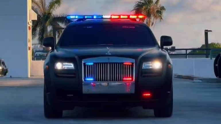 Miami Beach Police unveils their latest addition: a brand new Rolls Royce