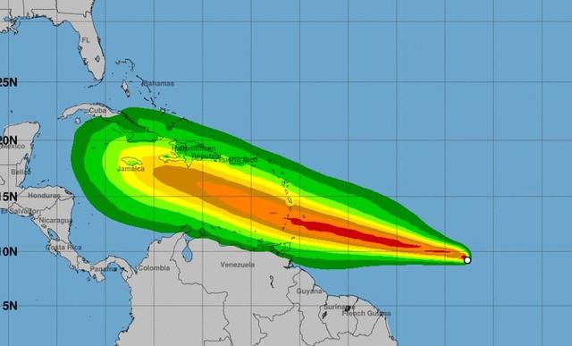 Hurricane Beryl To Stay South Of Miami