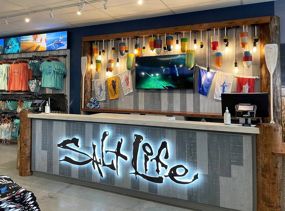 Salt Life Store Counter