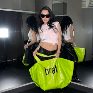 Charli XCX’s Drops “365 PARTYGIRL” Necklace