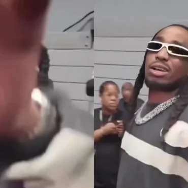 Quavo Slaps Reporter’s Camera Over Diddy Question 😳📸 — and the Internet Is Divided