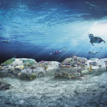 Miami Beach Installs Life-Size Concrete Cars Underwater to Boost Reefs and Art