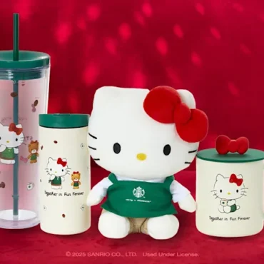 Starbucks Is Back With Its 2025 Holiday Menu + Hello Kitty Collab