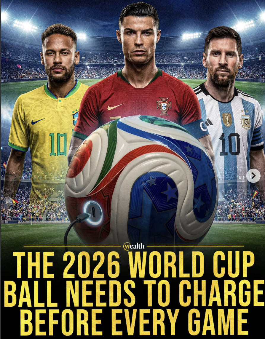 FIFA World Cup Soccer Ball Has To Be Charged Before Every Match — Here’s Why