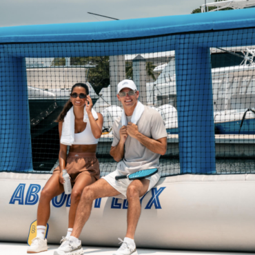 Fort Lauderdale’s First Floating Pickleball Court Is Now Open at Pier Sixty-Six