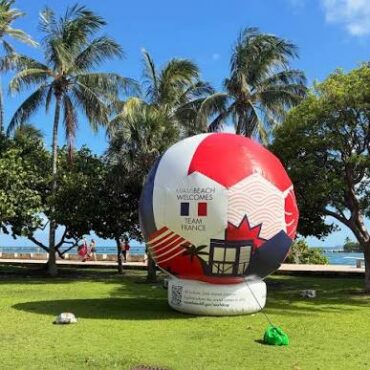 Giant Soccer Balls Have Taken Over Miami Beach—And It’s One of the Coolest Things to Do This Weekend
