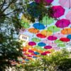 The Viral Floating Umbrellas Are Officially Back In SoFlo